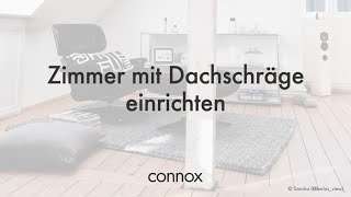 Zimmer mit Dachschräge einrichten – Tipps für die optimale Nutzung  Tutorial amp Ideen [upl. by Narra]