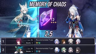 E0S0 Fei Xiao FUA amp E1S0 Jingliu Hypercarry DPS Team  Memory of Chaos 12  Honkai Star rail 25 [upl. by Honniball]