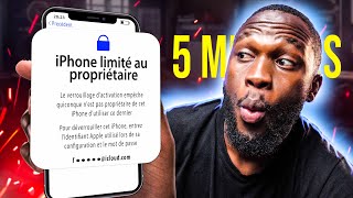 Comment Débloquer un iPhone iCloud en 5 Minutes Facile [upl. by Aicirtak337]