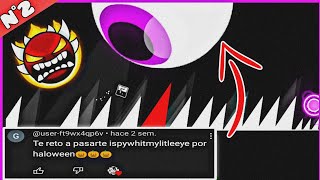 👁️ENFRENTO AL OJO EPILÉPTICO  RETOS DE SUBS 2  GEOMETRY DASH 👁️ [upl. by Teiluj]