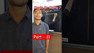 Magic Or Maths 🔥 Part  11 k2institute shorts youtubeshorts motivation midpoint [upl. by Webb]