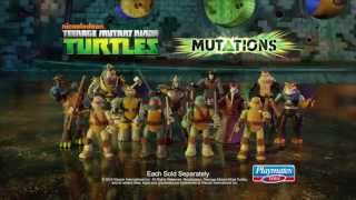 TMNT Mutations Mix and Match Figure Commercial [upl. by Koziarz454]