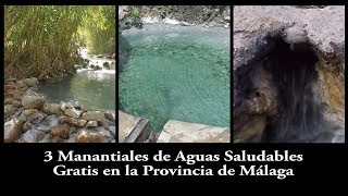 3 Manantiales de Aguas Saludables Gratis en Málaga ¡Vive la Montaña ¡Descubre Málaga [upl. by Saqaw]