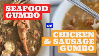 This or That  Episode 1  Seafood Gumbo or Chicken amp Sausage Gumbo [upl. by Evreh]