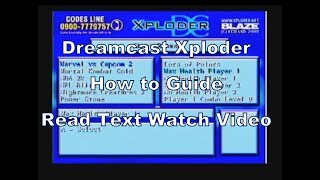 Using the Xploder on Marvel vs Capcom Two Unbeatable Cheating Special on the Dreamcast [upl. by Campman317]