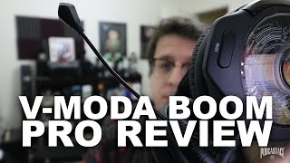 VModa Boom Pro Headset Mic Review  Test [upl. by Atena909]