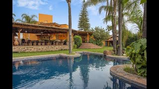 LAKE CHAPALA REAL ESTATE MANSION FOR SALE IN RACQUET CLUB AJIJIC [upl. by Renado]