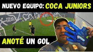 DEBUTO EN FUTBOL 5 CON UN NUEVO EQUIPO COCA JUNIORS [upl. by Mylan]