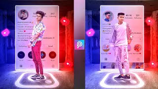 Picsart Instagram Viral New Style Photo Editing 2021🔥  Instagram Trending Photo Editing Picsart [upl. by Merell]