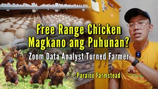 Magkano Puhunan At Market Free Range Chicken  Paraiso Farmstead Part 2 [upl. by Sackville]