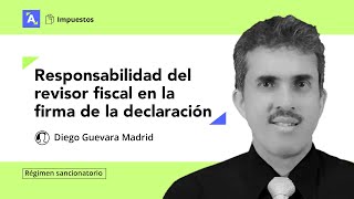 Sanciones al revisor fiscal por no firmar una declaración de renta con salvedades [upl. by Eicul898]