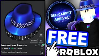 FREE ACCESSORY HOW TO GET Roblox Innovation Awards 23 Wide Brim Fedora RIA 2023 Award Show [upl. by Zumwalt379]