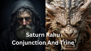 Saturn Rahu Conjunction And Trine In Vedic Sidereal Astrology [upl. by Schonfield]