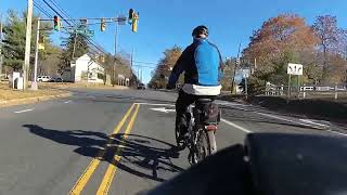 2024 bike ride park n ride to Lambertville back roads and tow path [upl. by Neelak500]