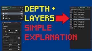 GameMaker 2 Depth And Layers Explanation [upl. by Oicapot463]