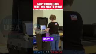 Early Voting Texas What to know [upl. by Ishmael]