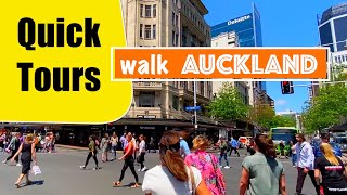 Walk Queen Street to High Street 2020 Auckland City [upl. by Ellered]