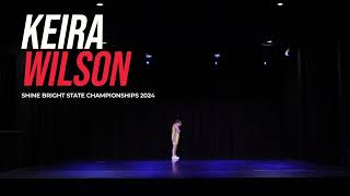 11YearOld Hip Hop Prodigy Keira Stuns at the Shine Bright Dance Challenge State Championships [upl. by Solegna]