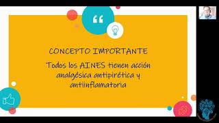 TRATAMIENTO CON AINES  ANTINFLAMATORIOS NO ESTEROIDEOS [upl. by Granthem]