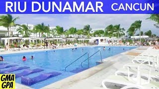 A WalkThrough Of Riu Dunamar Resort In Cancun Mexico  Sister Property Of Riu Palace Costa Mujeres [upl. by Natek]