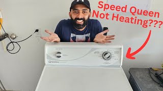 Fixing A Speed Queen Electric Dryer That Is Not Heating [upl. by Akinar930]