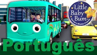 As rodas do ônibus  Versão 10  Canções infantis  LittleBabyBum [upl. by Alithea]