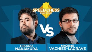 Hikaru Nakamura vs Maxime VachierLagrave  Speed Chess Championship Final [upl. by Jesse]