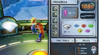 Crash Bandicoot 3 N Sane Trilogy  Future Tense 108 Walkthrough Part 15 Final  1080p 60fps [upl. by Ruphina390]