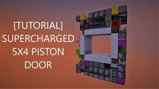 Tutorial  Fastest 432 block seamless 5x4 piston door [upl. by Octave]