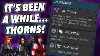 Champions That Counter Thorns amp Path Gameplay  Marvel Contest of Champions [upl. by Hildagarde]