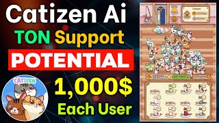 Catizen Airdrop Game खेलना सीखें 🎮 Catizen Telegram Airdrop Explained  Catizen New Airdrop [upl. by Meeharbi280]