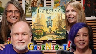 Tapestry  GameNight Se7 Ep22  How to Play and Playthrough [upl. by Eelrahs]