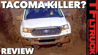 Moment Weve Been Waiting For Testing the 2019 Ford Ranger FX4 in the Dirt [upl. by Atirehs]