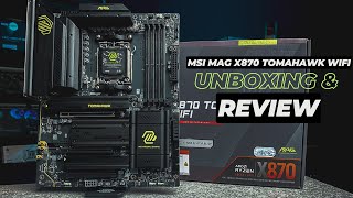 This is the Best Motherboard for AMD X870 A comprehensive look at the MSI MAG X870 Tomahawk Wifi [upl. by Peirsen684]