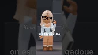 capcut roblox chanson humour humour Nounounechanel [upl. by Haimaj504]