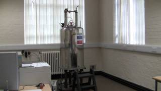 Running an NMR spectrum [upl. by Nospmis]