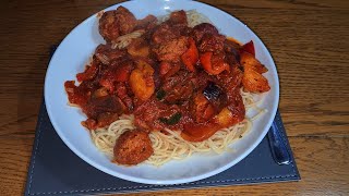 Vegan Spaghetti And Meatballs [upl. by Atiluj907]