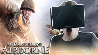 MEDAL OF HONOR IN VIRTUAL REALITY  Medal of Honor VR Airborne Oculus Rift DK1 Gameplay [upl. by Akira780]