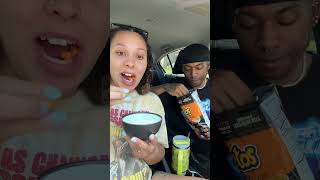 Trying New Salsa Con Queso Cheetos She Brought Ranch Out😂 Chester Cheeto Played Us [upl. by Tierza572]