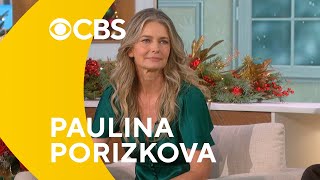 The Talk  Paulina Porizkova is choosing to be grateful Post Ric Ocasek Death [upl. by Lawford631]