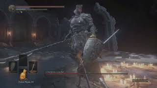 NG1 Champion Gundyr  No Upgrades No Parry Hitless  Dark Souls 3 [upl. by Anneirda847]