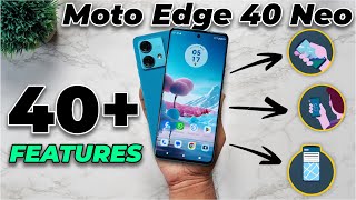 Moto Edge 40 Neo Tips Tricks amp Hidden Features  Moto Edge 40 Neo Special Settings  Edge 40 Tamil [upl. by Ymmac882]