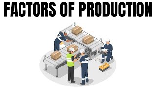 What are Factors of Production  Meaning and Features [upl. by Christenson]