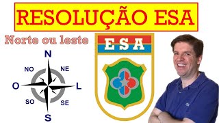 ESA 2022 Em uma instrução de orientação diurna um aluno da Escola de Sargento das Armas foi [upl. by Eilahtan]