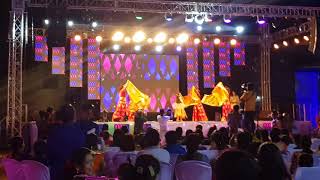 Ladies sangeet setup light sound LED WALL [upl. by Tierell]