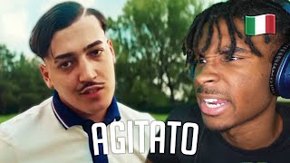 Simba La Rue  AGITATO REACTION  🇮🇹 [upl. by Llaccm]