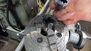 Servian Radial Arm Drill  MotorGearbox drive coupling [upl. by Paza]