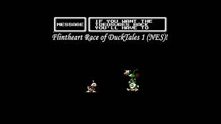 Racing Flintheart Glomgold in DuckTales NES thejonnymar shorts [upl. by Benzel528]