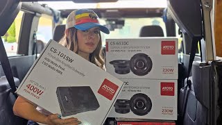 Ford Bronco Speaker Upgrade  Easy DIY Budget Audio Upgrade [upl. by Enayr885]