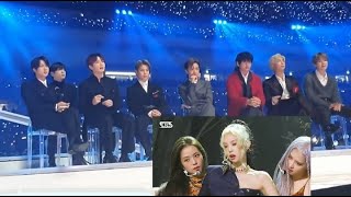 BTS REACTION BLACKPINK  HOW YOU LIKE THAT  LIVE PERFORMACE [upl. by Druce]